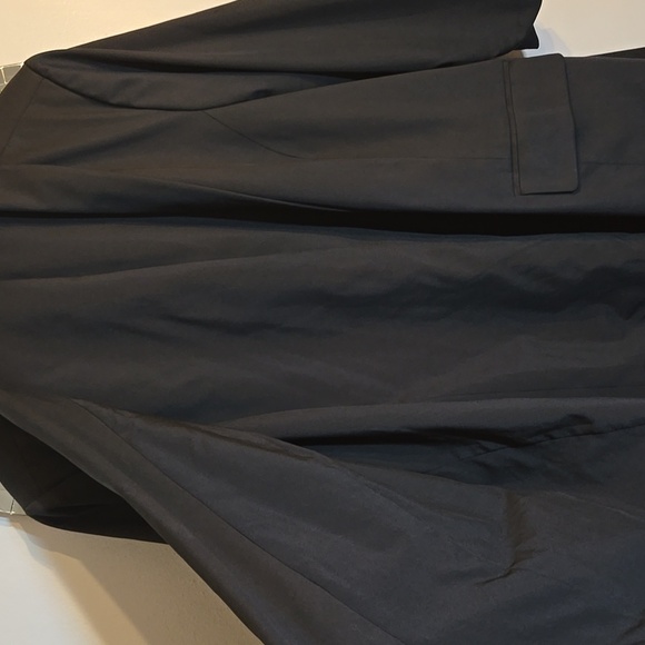 Eloquii Essential Tencel Oversize Lined Shawl Collar Crop Sleeve Open Blazer - Picture 10 of 13